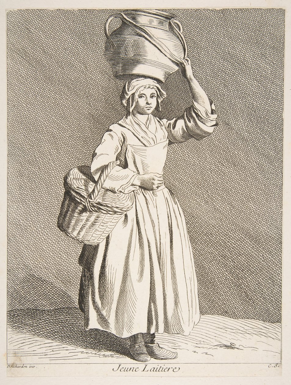 Ung mjölkjungfru, 1737. av Anne Claude Philippe de Caylus