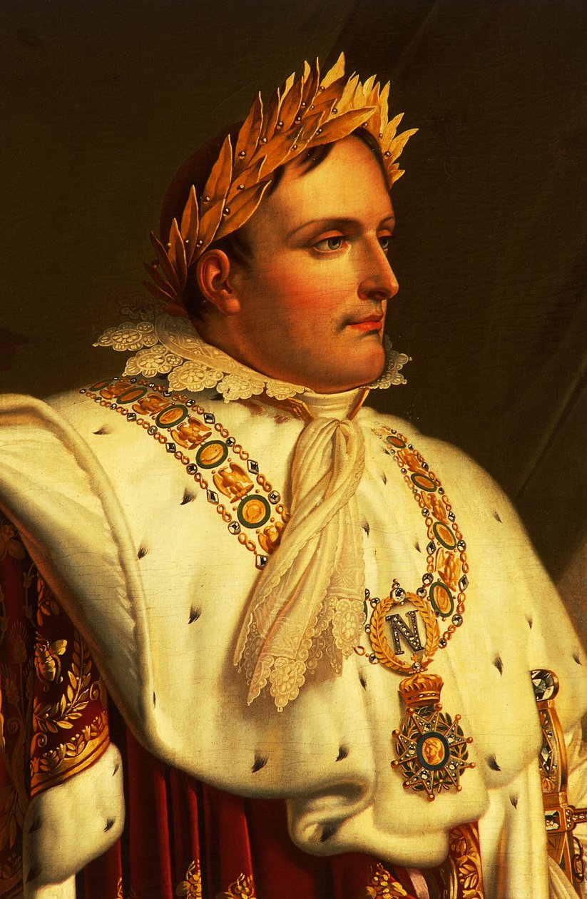 Porträtt av Napoleon Bonaparte (Ajaccio av Anne Louis Girodet de Roucy Trioson