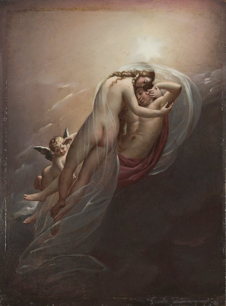 Aurora och Cephalus, ca 1810. av Anne Louis Girodet de Roucy Trioson