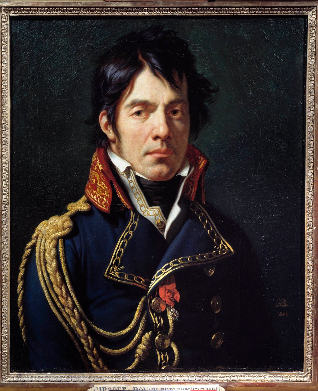 Dominique-Jean Larrey - "" Porträtt av baron Jean Dominique Larrey, chefskirurg för den egyptiska armén och uppfinnare av ambulansen"". Målning av Anne Louis Girodet de Roucy-Trioson (Anne-Louis Girodet de Roucy Trioson av Anne Louis Girodet de Roucy Trioson