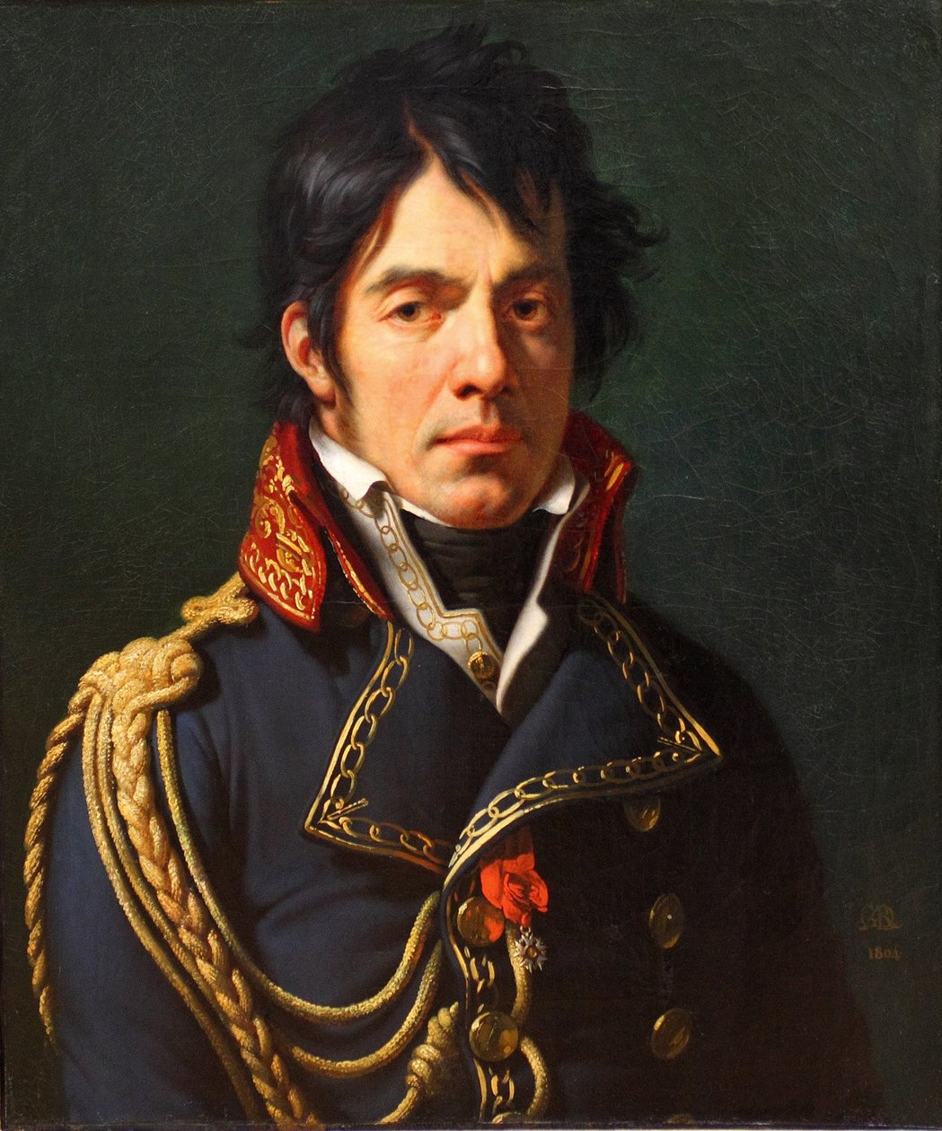 Porträtt av Dominique Jean Larrey 1766-1842, 1804 av Anne Louis Girodet de Roucy Trioson