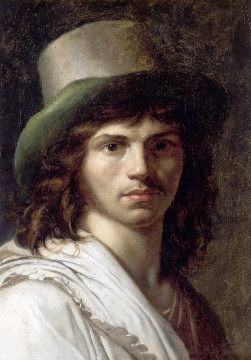 Självporträtt, 1795. av Anne Louis Girodet de Roucy Trioson
