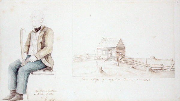 First Cottage of Angelica och The First Settler of Allegany County, New York av Anne Marguerite Hyde de Neuville