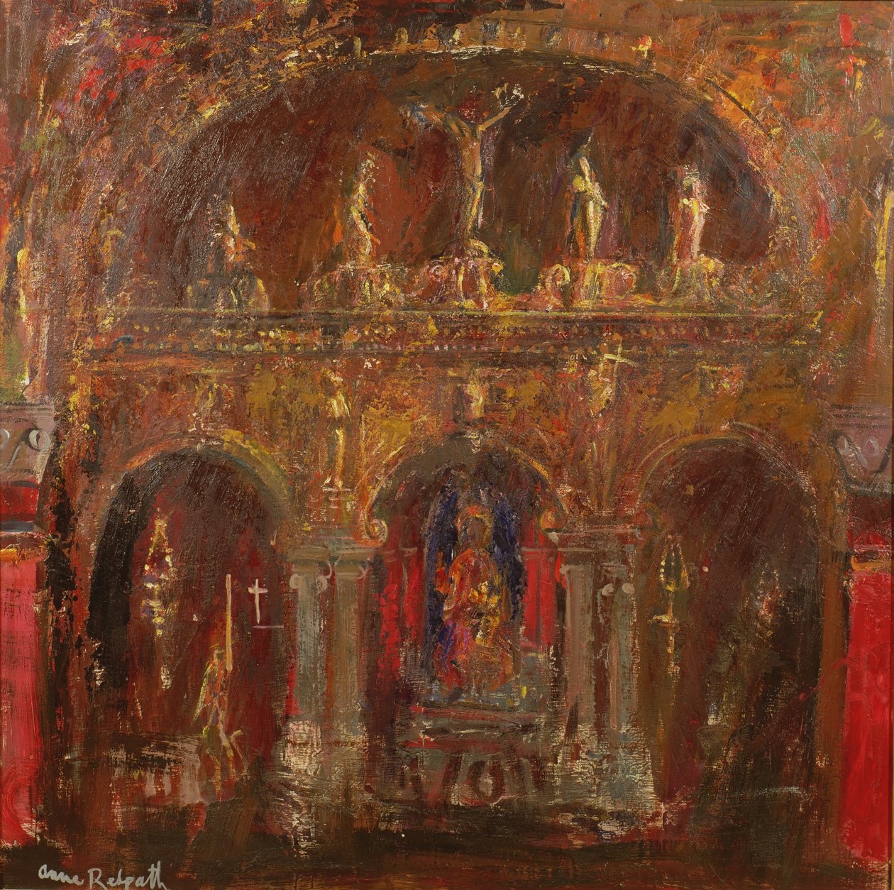 Rood Screen, Torcello av Anne Redpath
