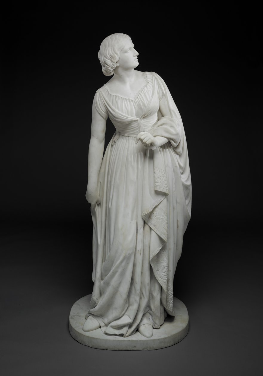 Lady Godiva, ca 1861-1864 (marmor) av Anne Whitney