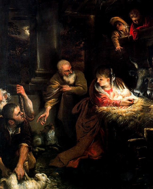 Adoration of the Shepherds av Annibale Carracci