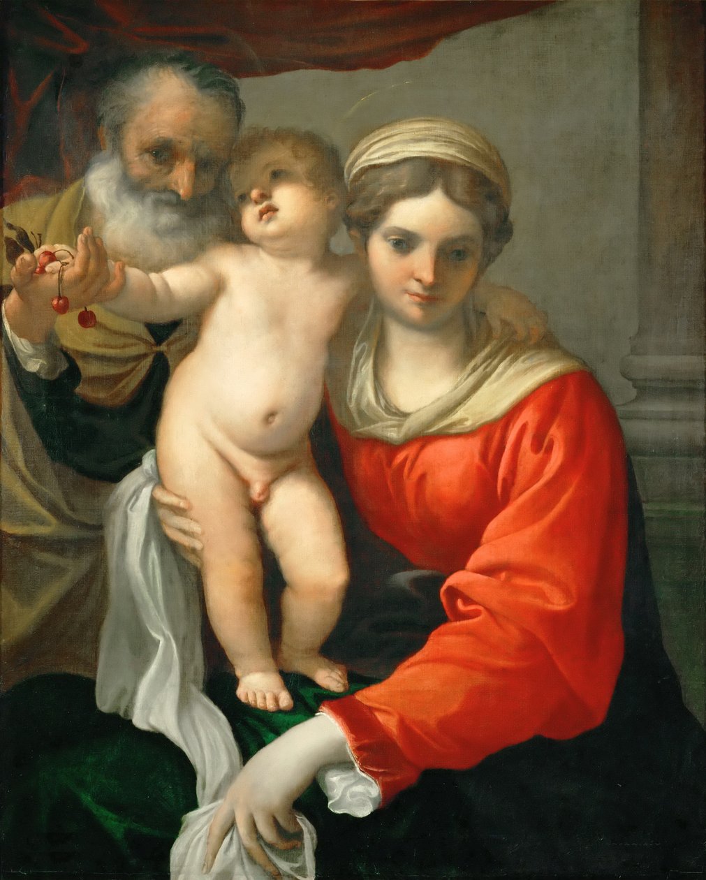 Madonna of the Cherries av Annibale Carracci