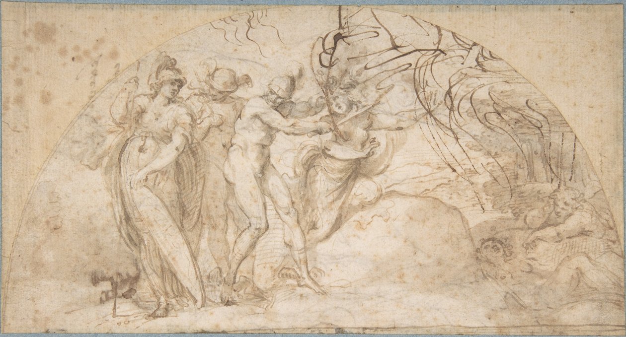 Perseus Beheading Medusa av Annibale Carracci