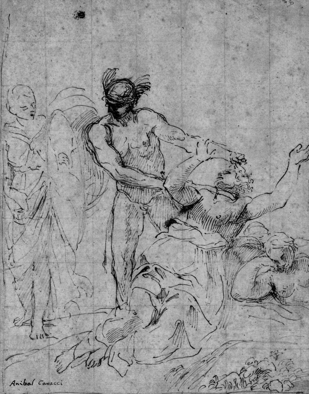 Perseus killing Medusa av Annibale Carracci