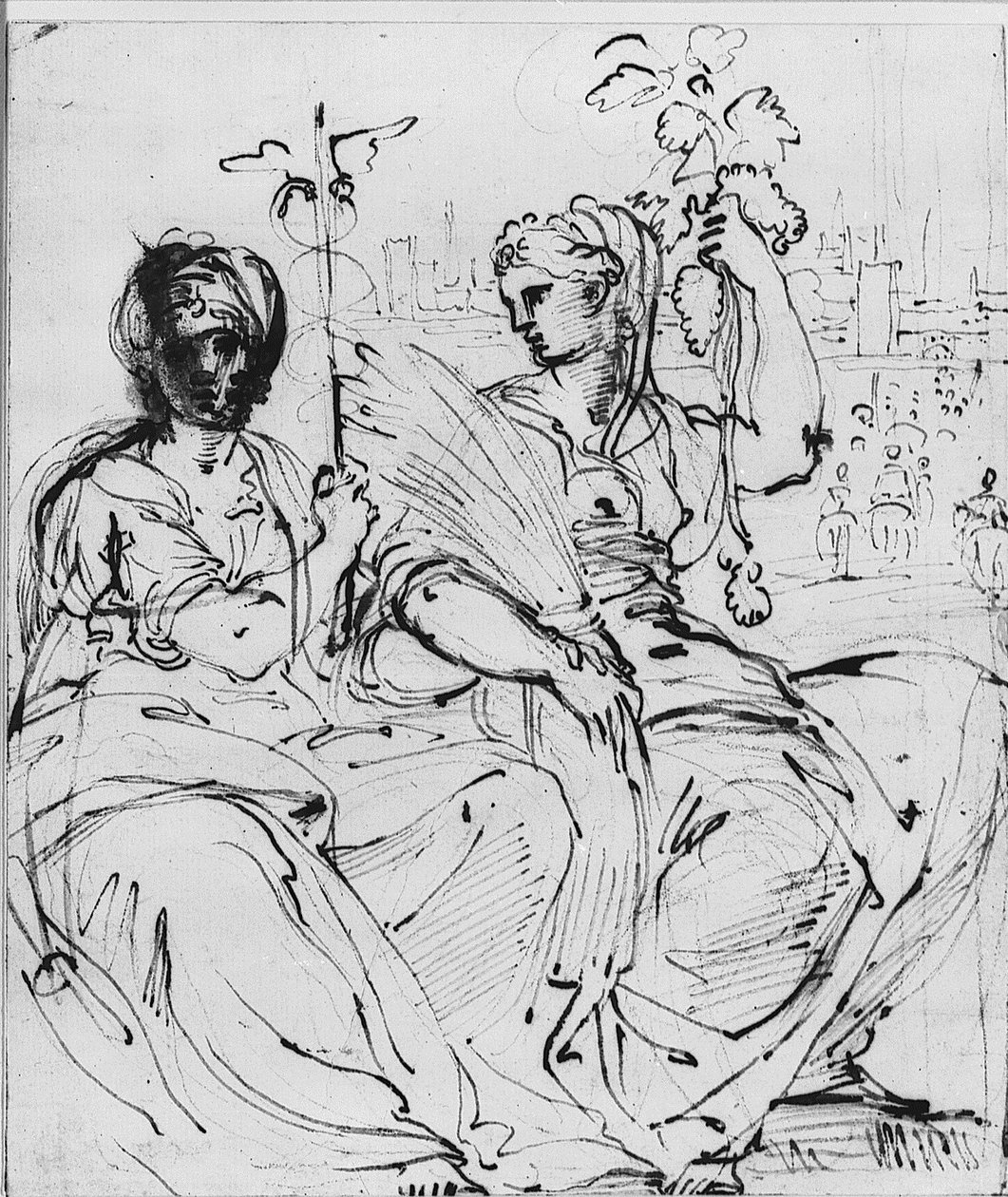 Plenty and Felicity av Annibale Carracci