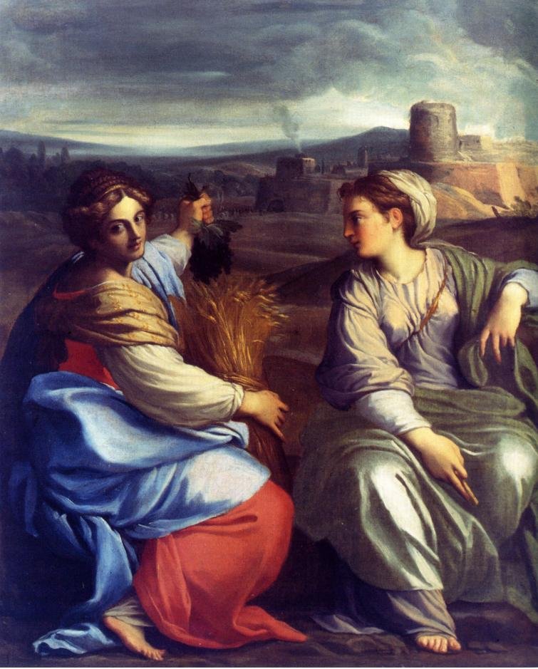 Plenty and Felicity av Annibale Carracci
