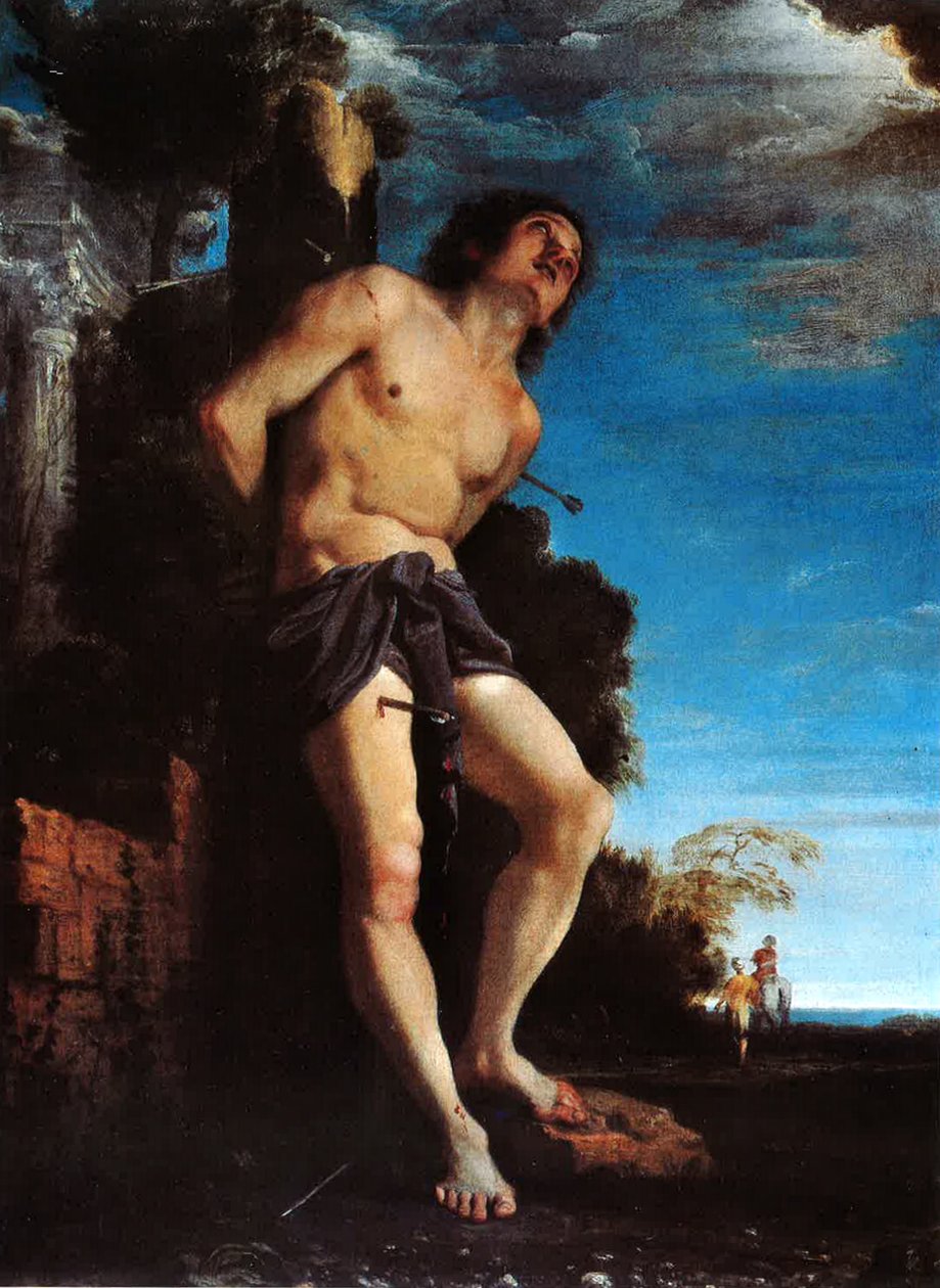 Saint Sebastain av Annibale Carracci
