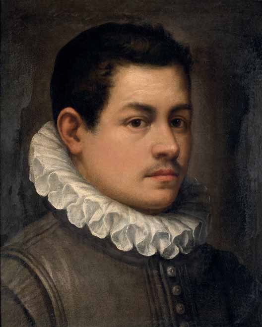 Self-portait av Annibale Carracci