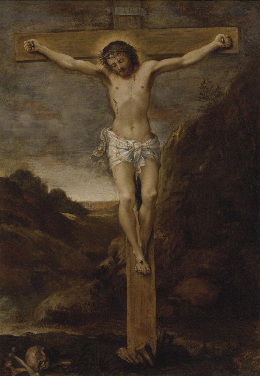 The Crucifixion av Annibale Carracci