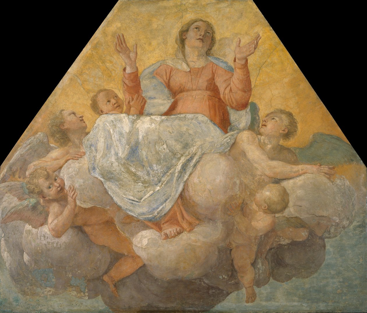 Jungfru Marie himmelsfärd av Annibale Carracci
