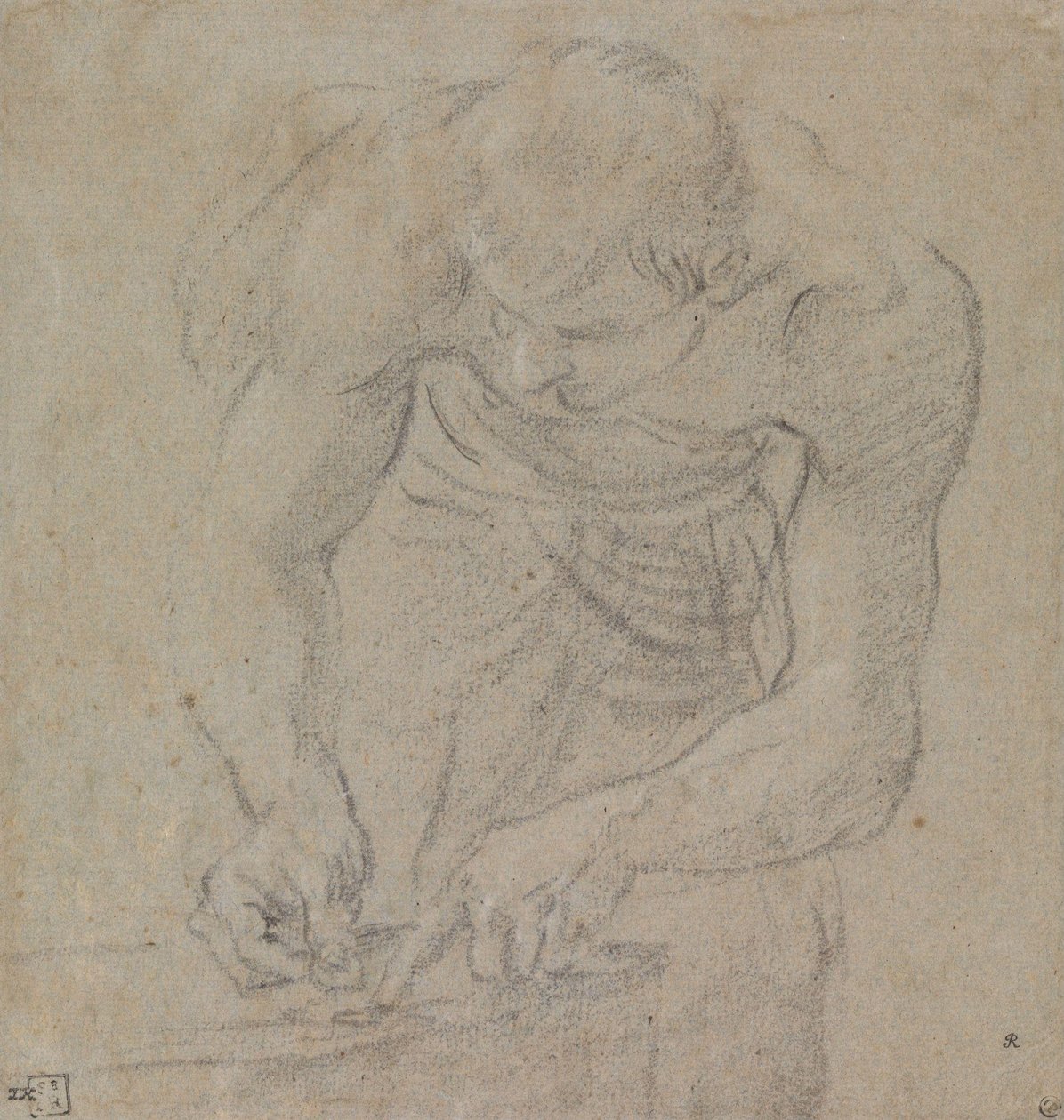 Man räknar mynt av Annibale Carracci