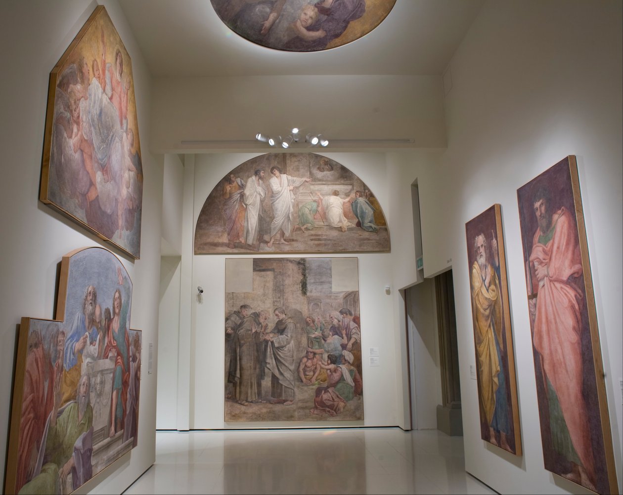 Väggmålningar från Herrera-kapellet av Annibale Carracci