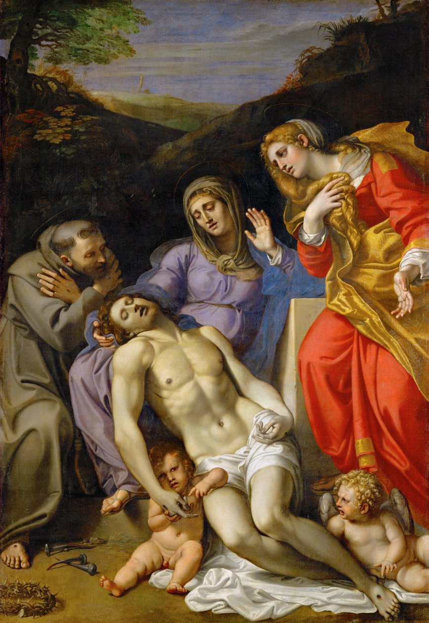 Pieta... av Annibale Carracci