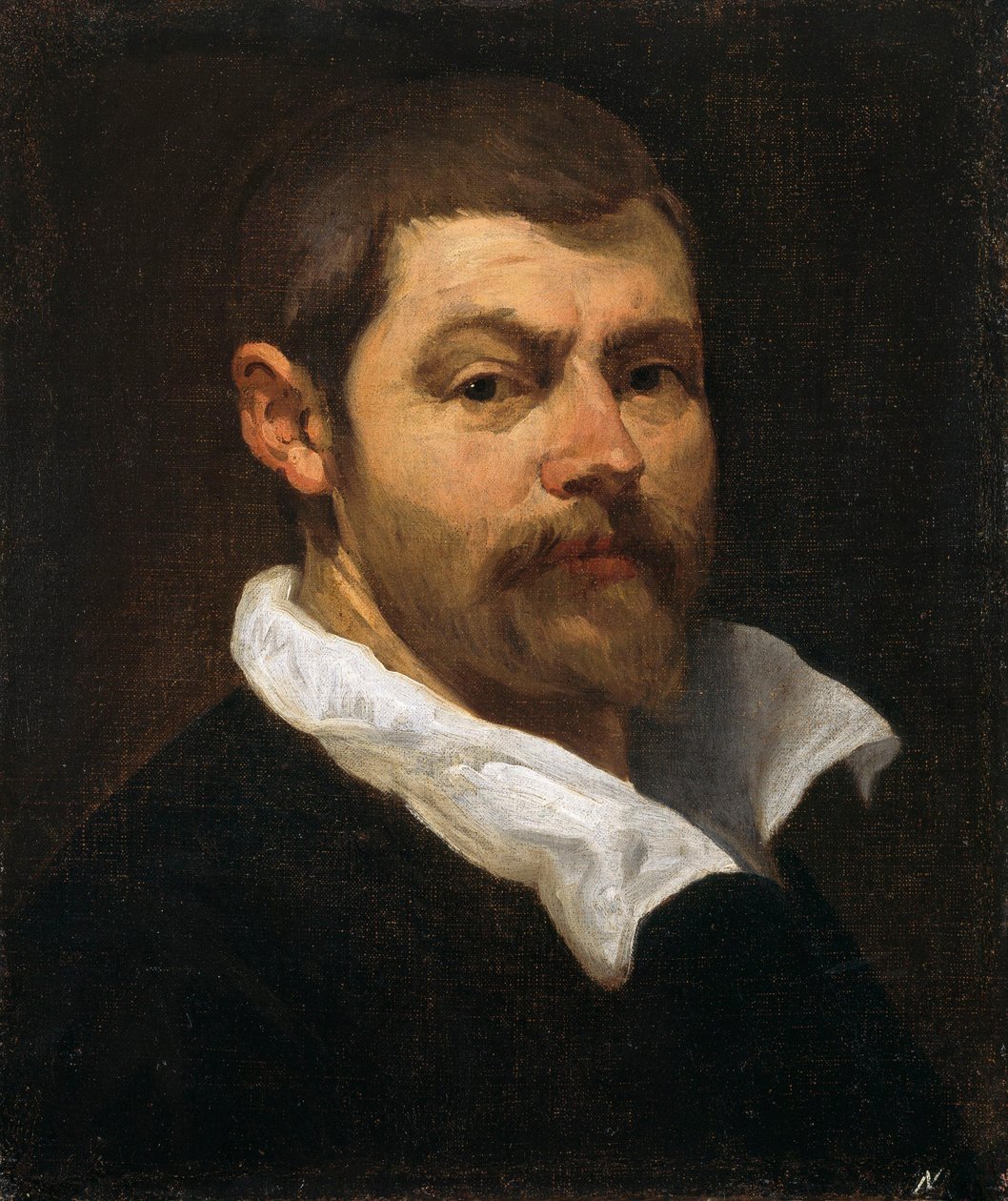 Porträtt av en man av Annibale Carracci