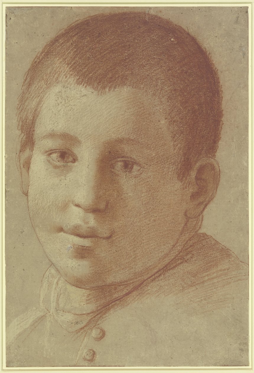 Porträtt av en pojke av Annibale Carracci