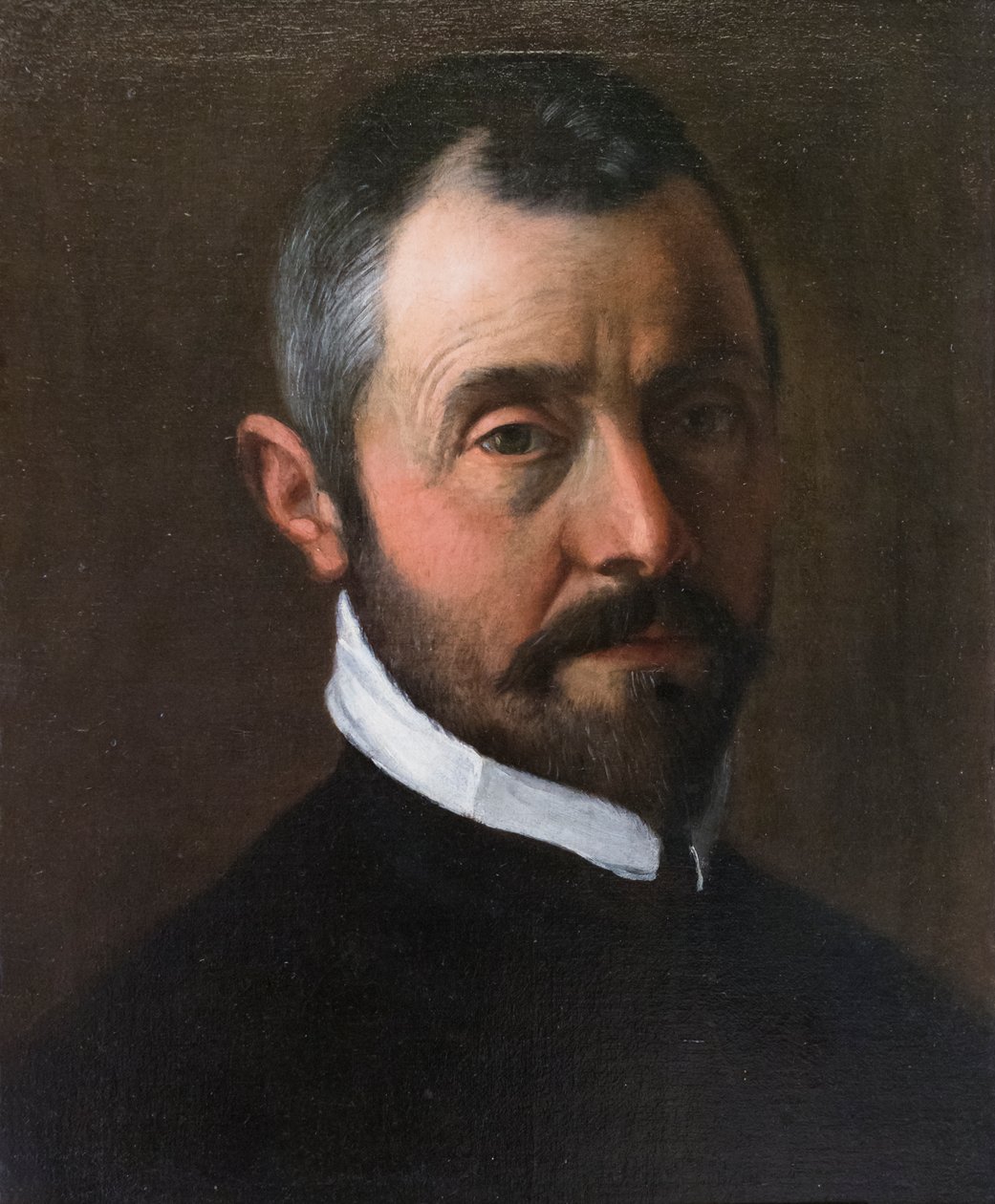 Porträtt av en man, Annibale Carracci av Annibale Carracci