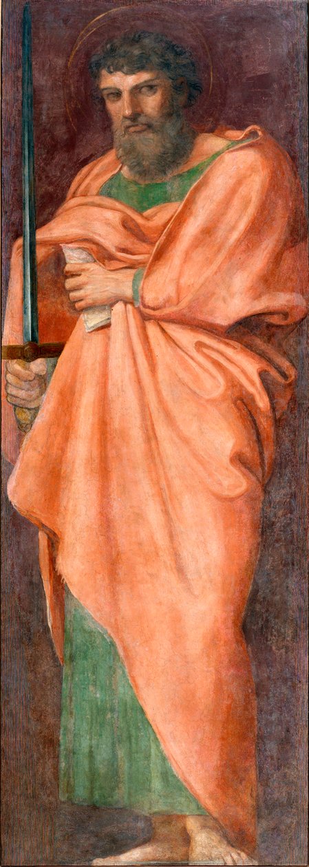 Saint Paul - Målning av Annibale Carracci (Annibal Carrache av Annibale Carracci