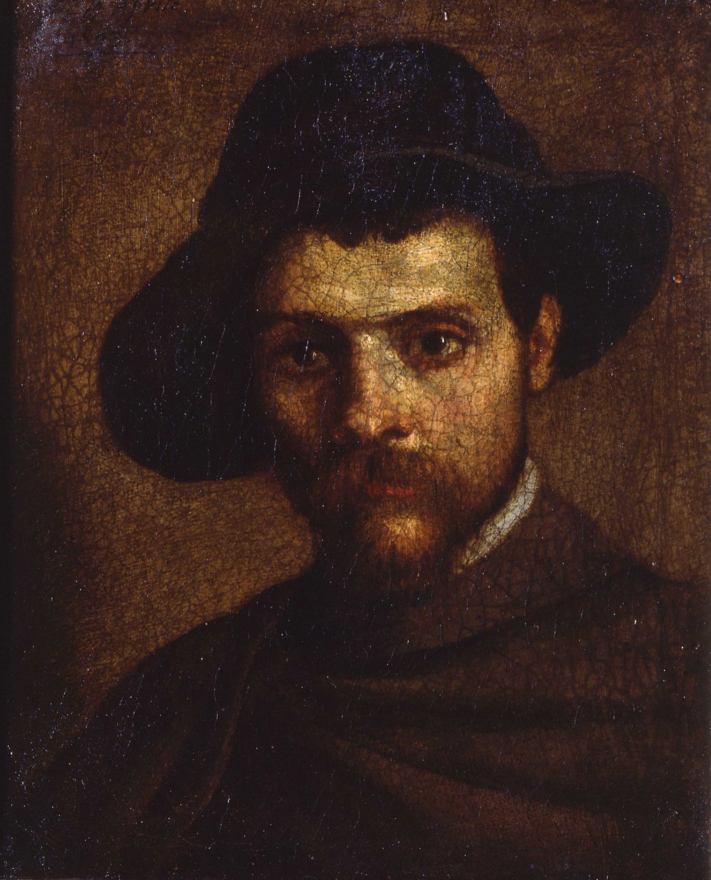 Självporträtt av Annibale Carracci