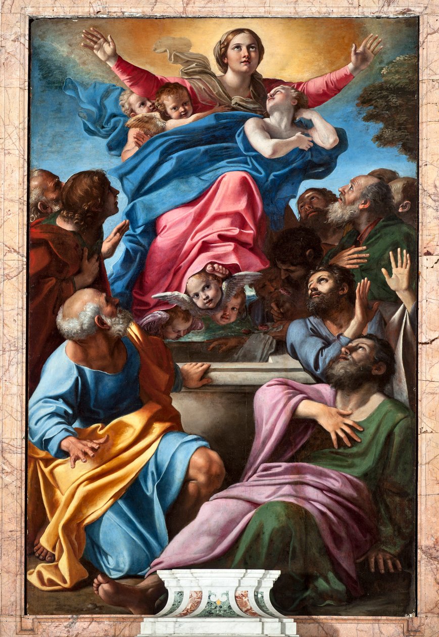 Jungfruns antagande (Målning av Annibale Carracci