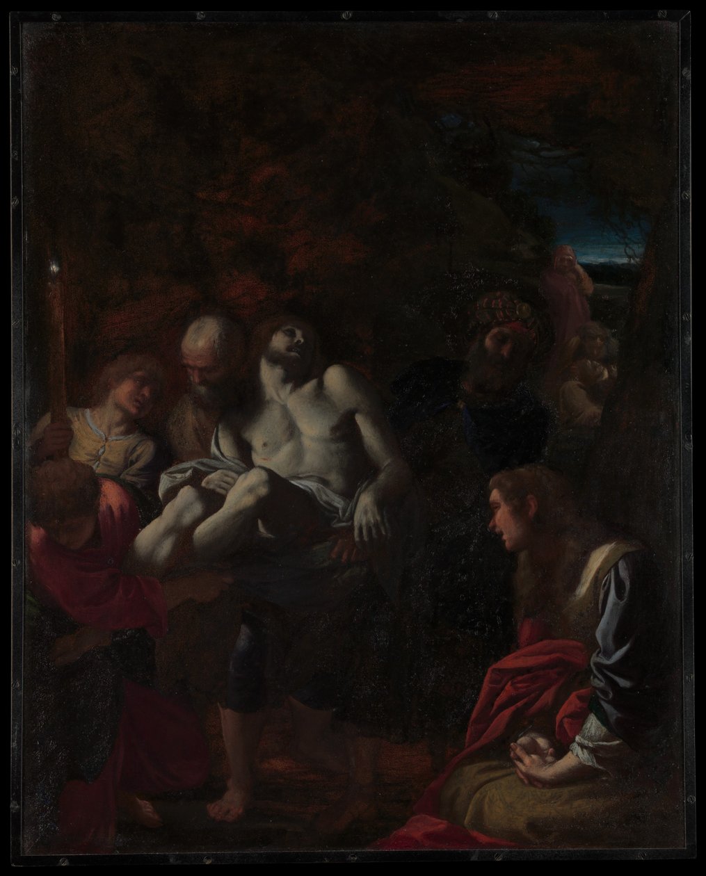 Kristi begravning av Annibale Carracci