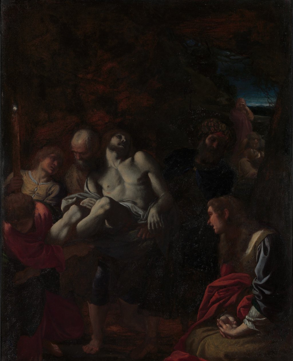 Kristi begravning, 1595. av Annibale Carracci