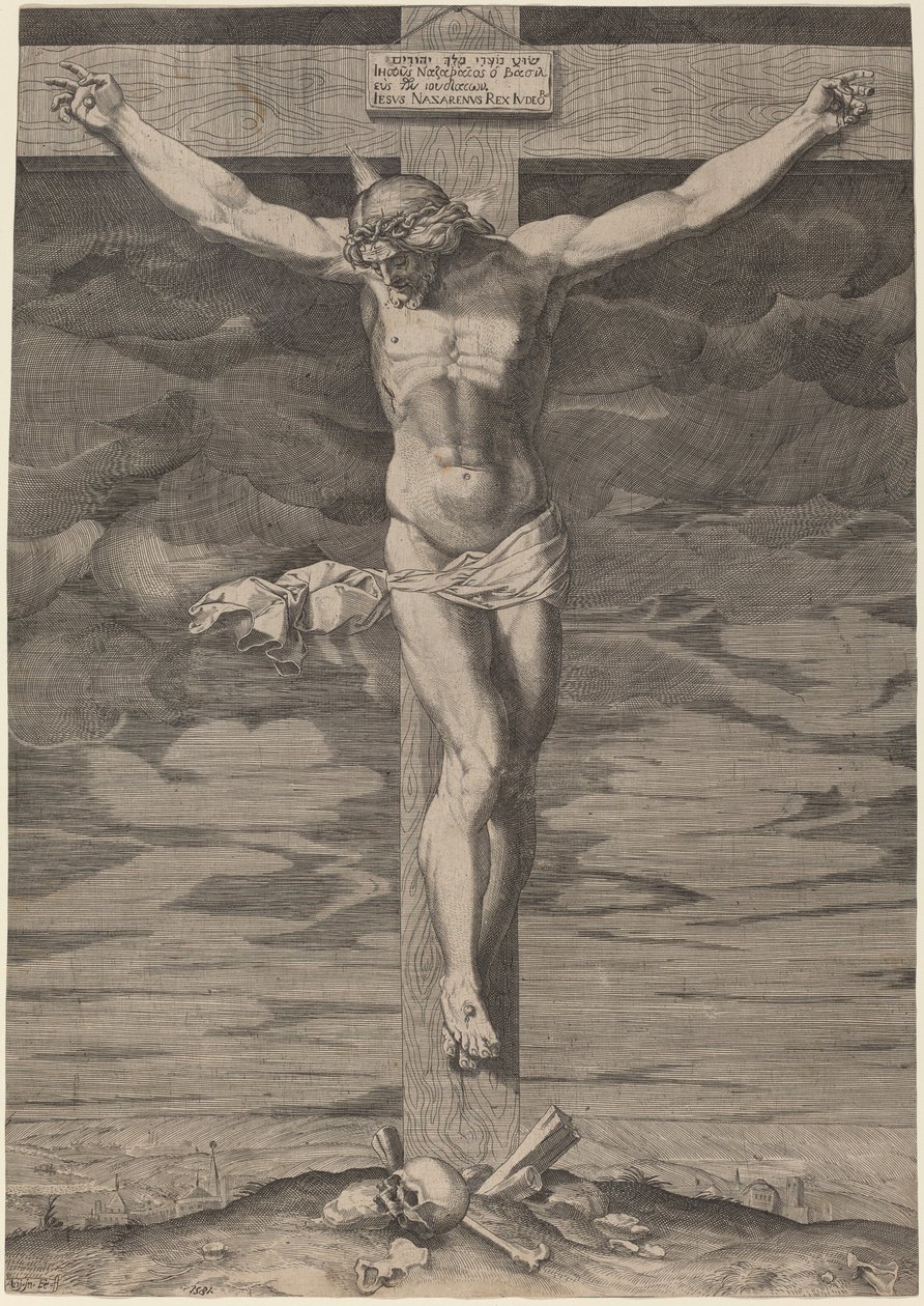 Korsfästelsen av Annibale Carracci