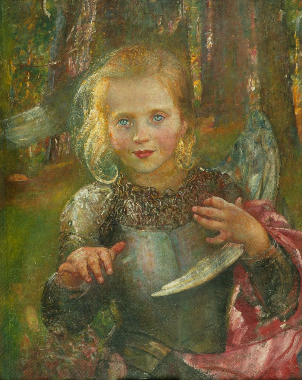 Illusions, ca 1902 (olja på duk) av Annie Louisa Swynnerton