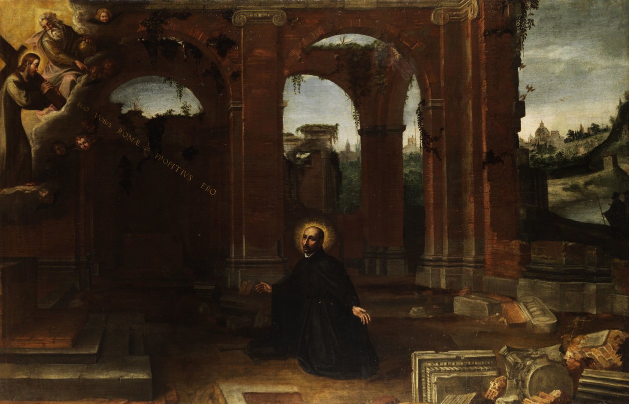 Die Vision des Ignatius von Loyola av Anonymous
