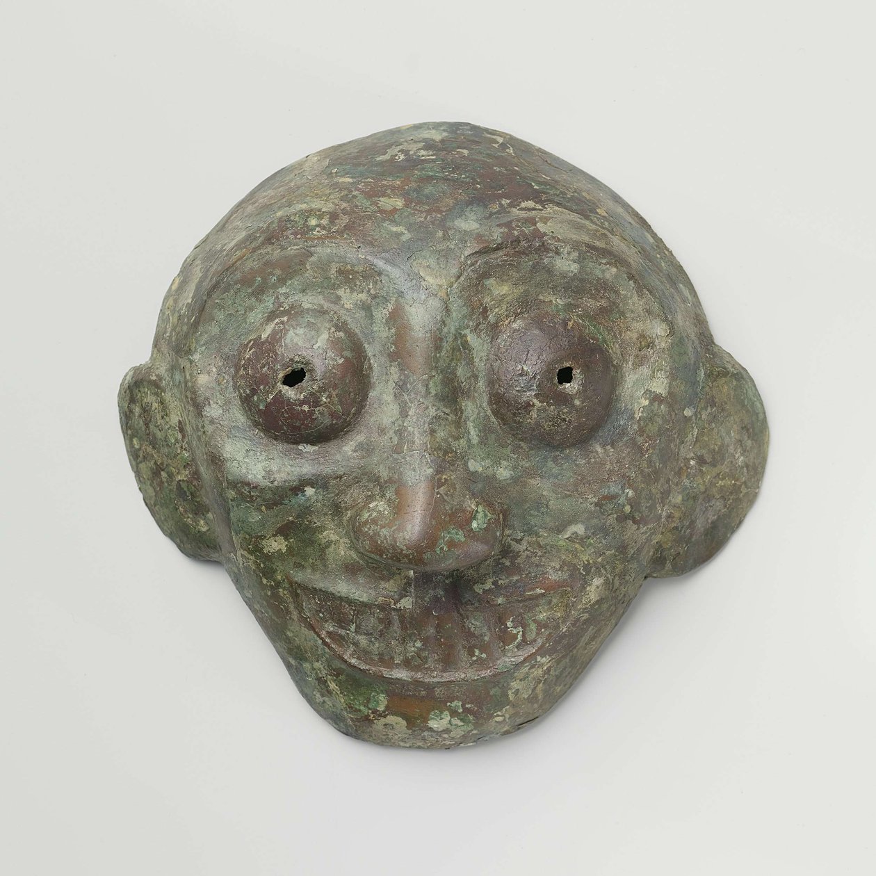 Kinesisk bronsmask, ca 1100-800 f.Kr. (brons) av Unbekannt Unbekannt