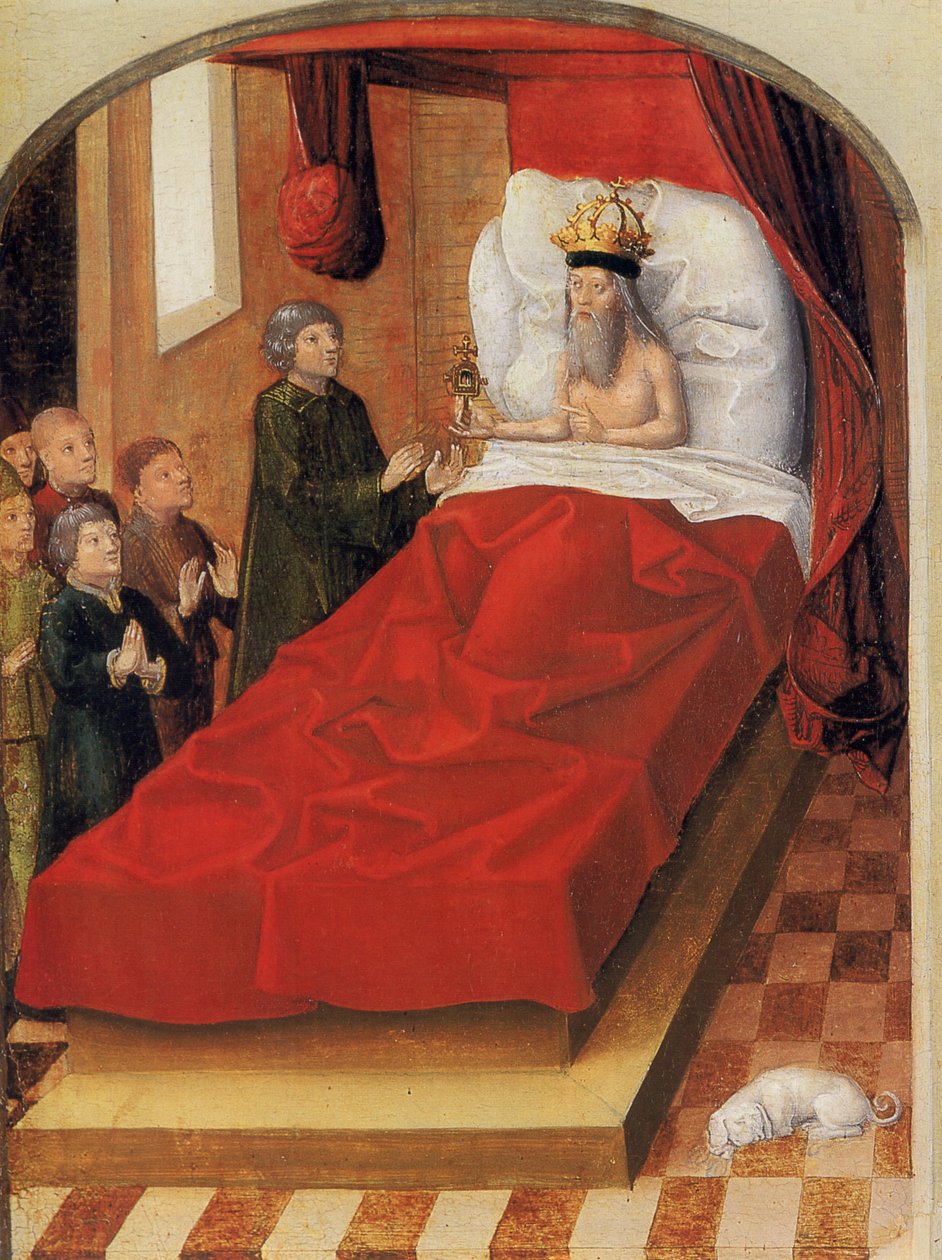Heilig-Blut-Tafel Weingarten 1489 av Anonymous