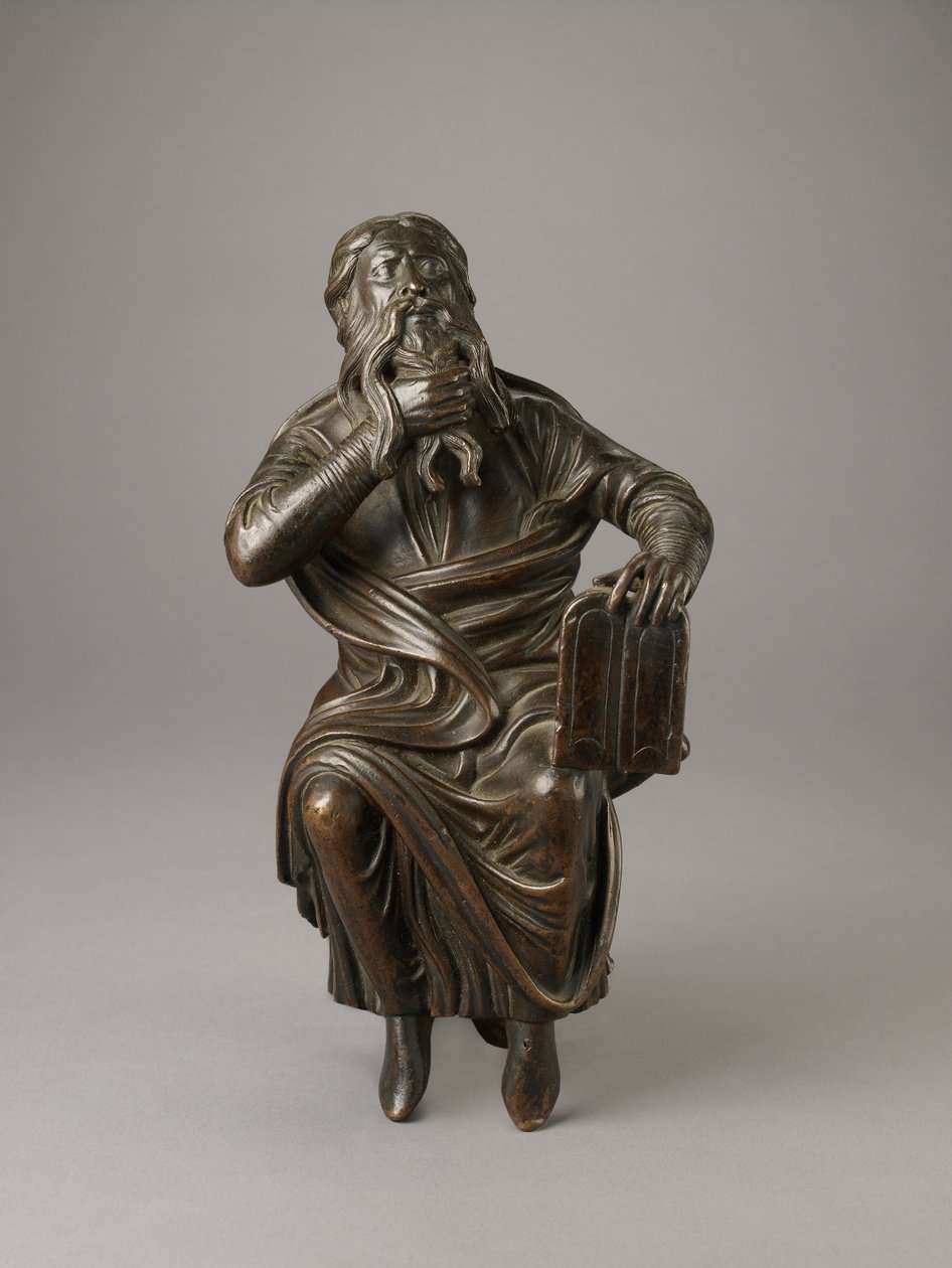 Moses, troligen 1100-talet (brons) (för baksidan se 419573) av Unbekannt Unbekannt