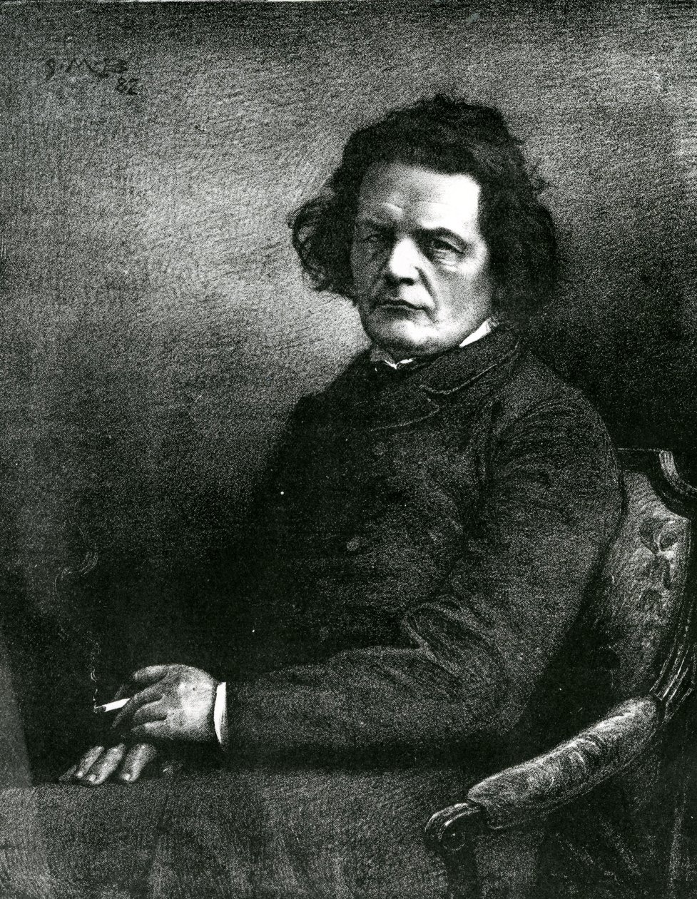 Porträtt av Anton Rubinstein av Unbekannt Unbekannt