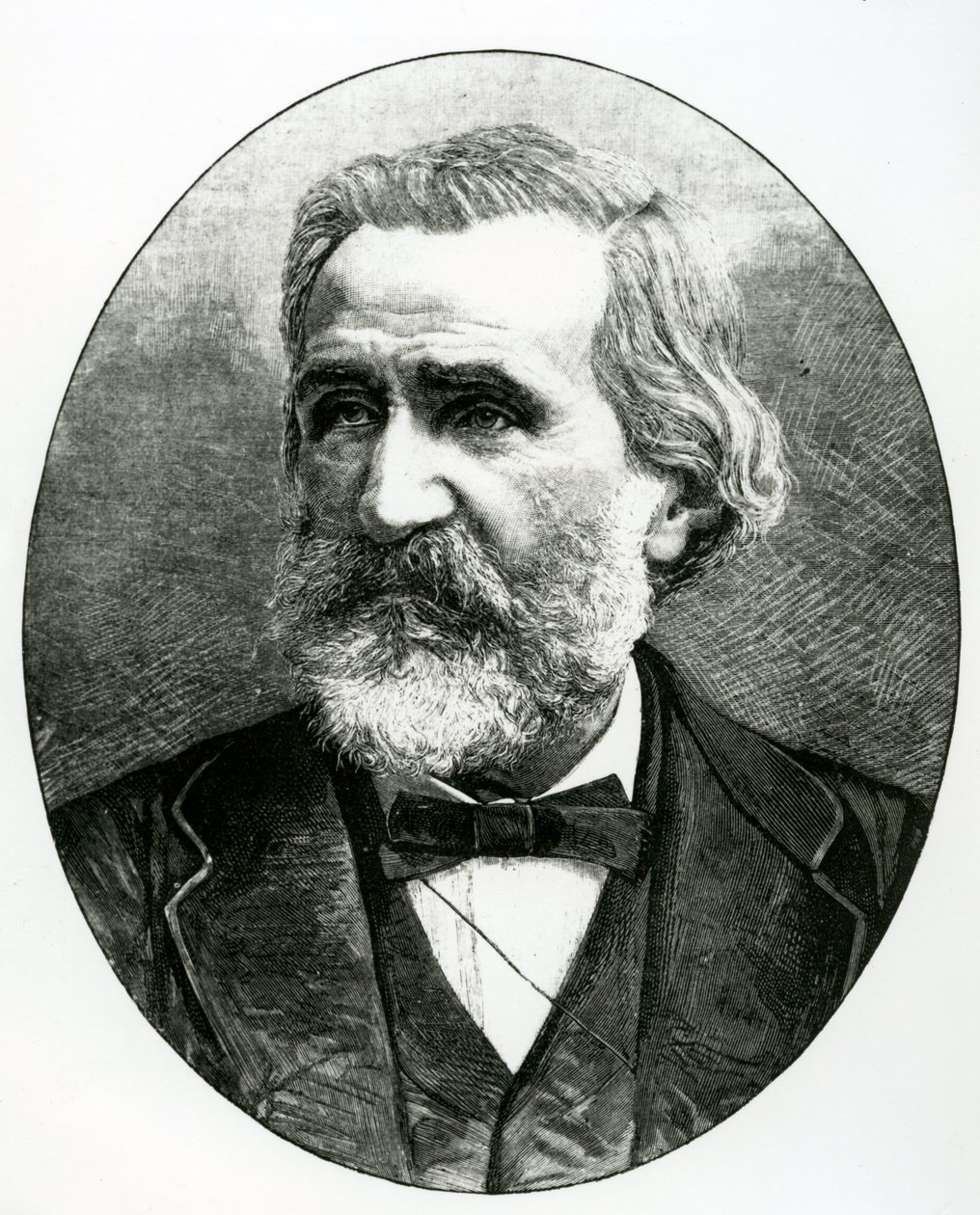 Porträtt av Giuseppe Verdi (1813-1901) av Unbekannt Unbekannt