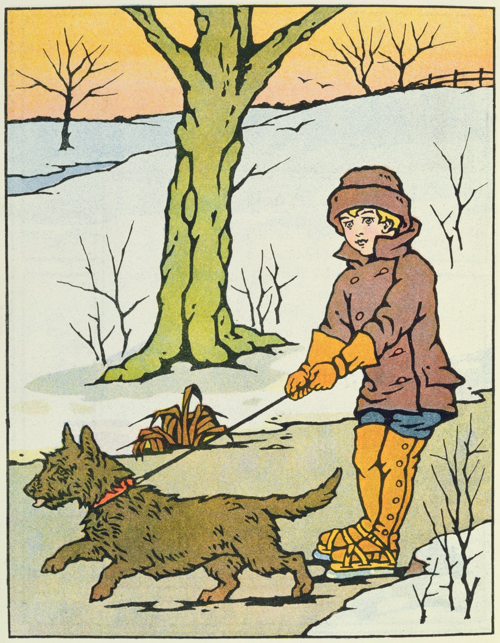 Run, Dandy Run, 1900-talet (bokillustration) av Unbekannt Unbekannt