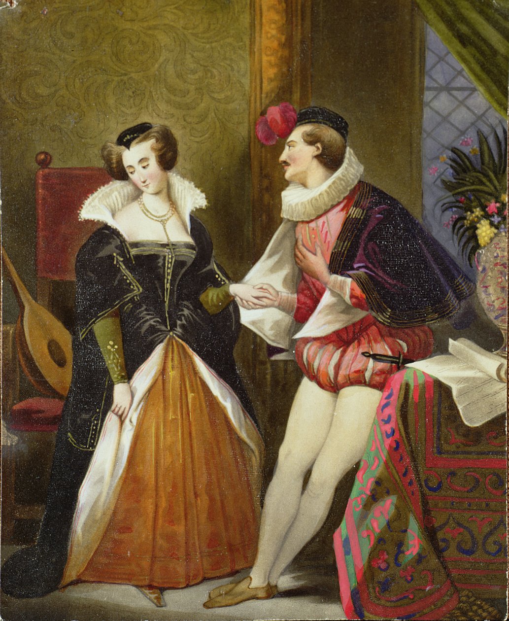 Unrequited Love (färgat tryck) av Unbekannt Unbekannt
