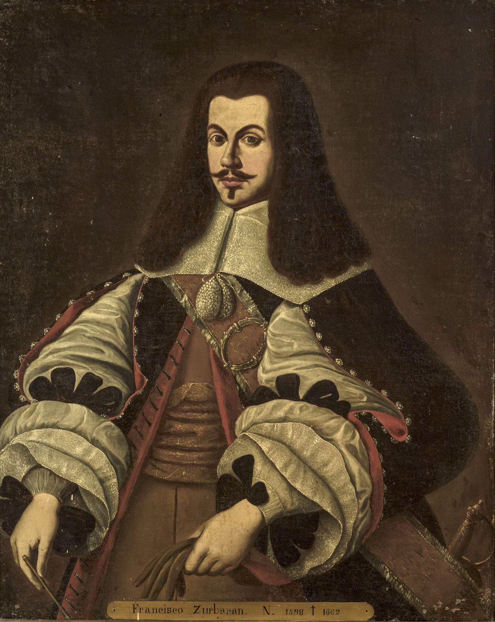 Retrato de Francisco de Zurbarán av Unknown