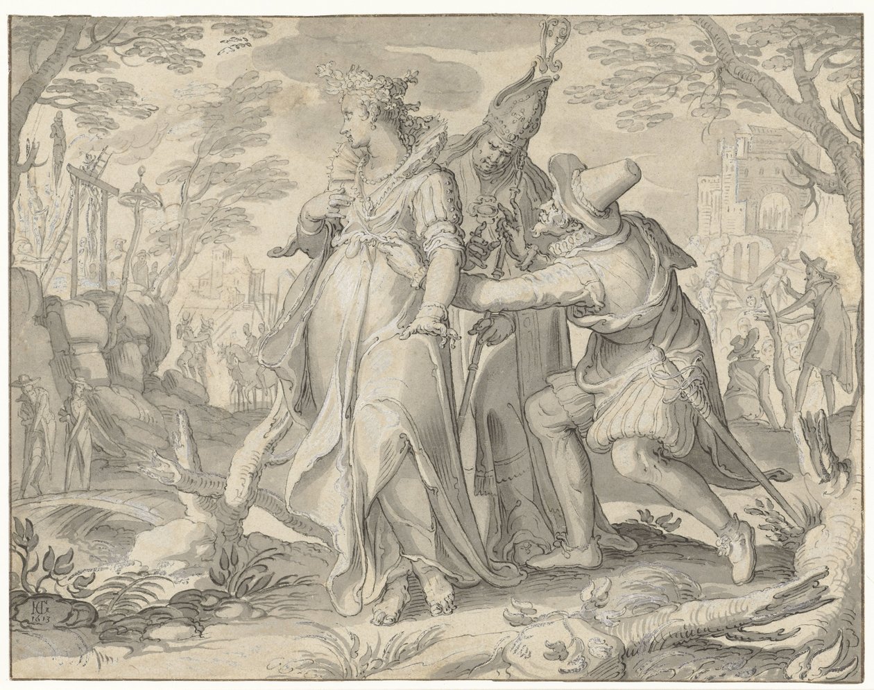 Hot mot Nederländerna Allegories Dutch Revolt (serietitel) av Anonymous