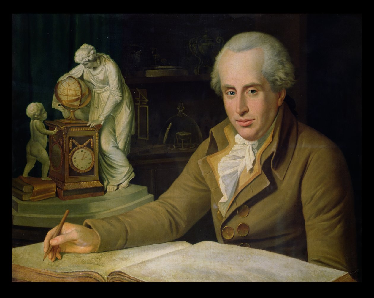 Benjamin Vulliamy, klockmakare till kung George III av Anonymous