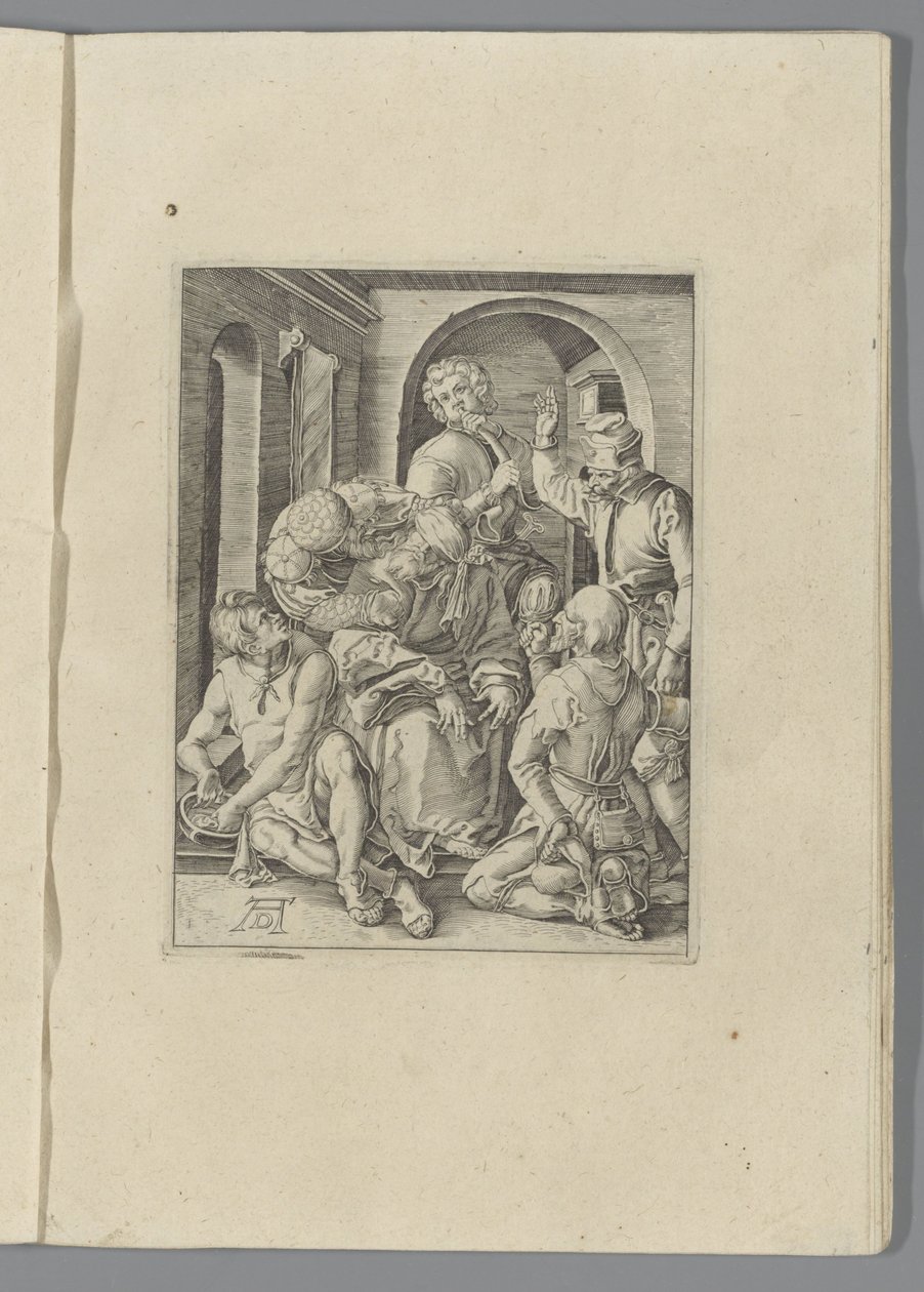 Hån mot Kristus The Little Passion (serietitel) Passio Christi Ab Alberto Durer Nurenburgensi Effigiata (serietitel) av Anonymous