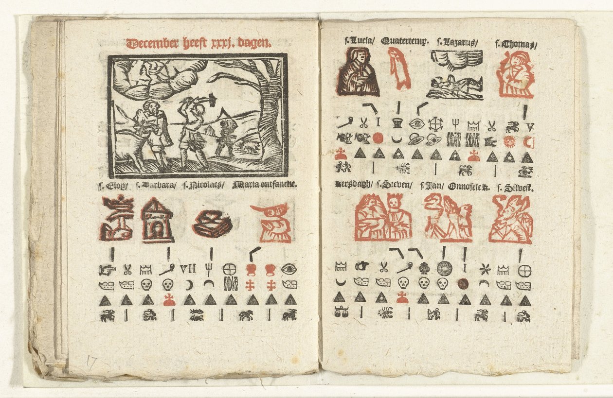 Prognossidor för december 1712 av Anonymous