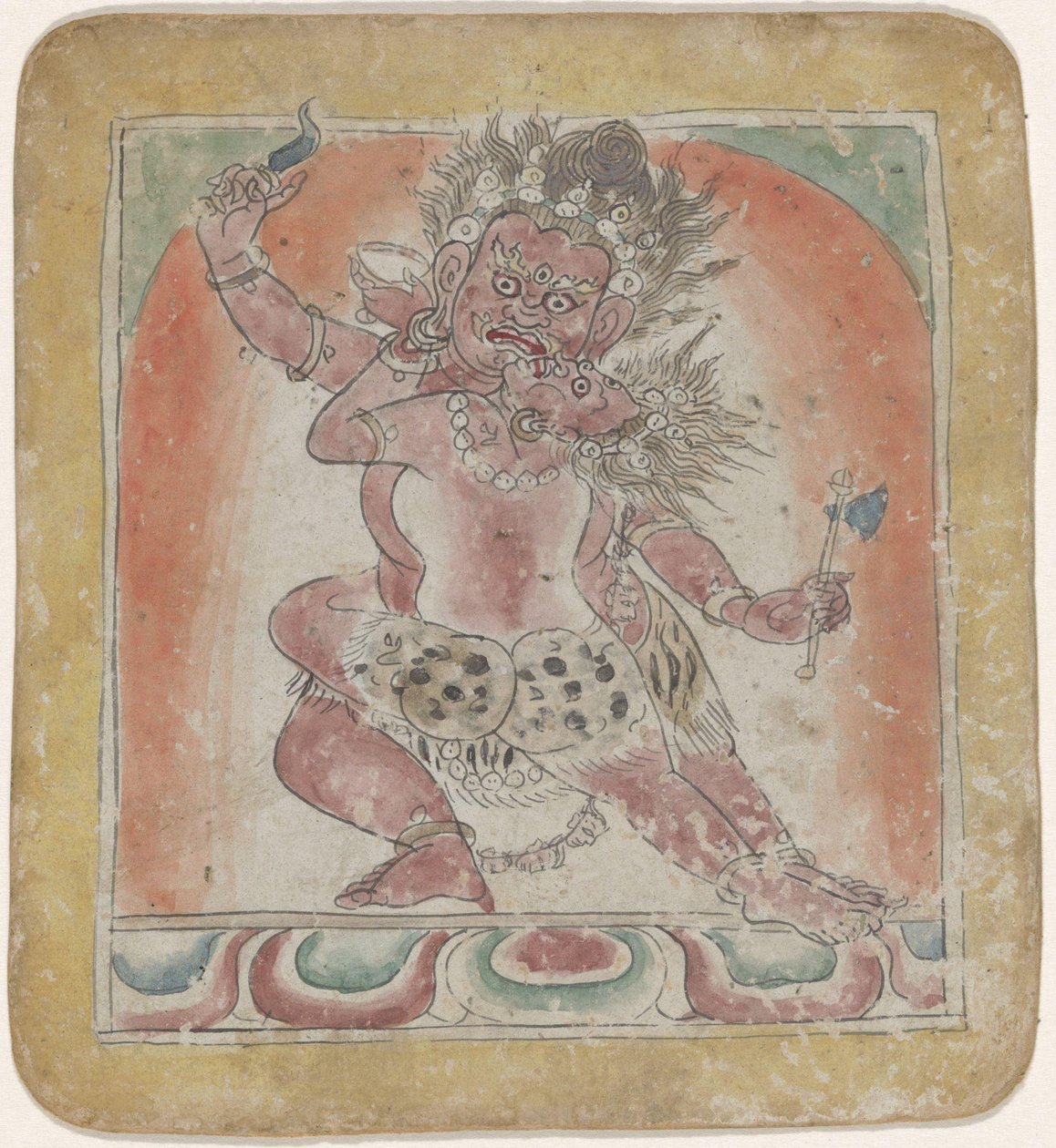 Buddhistisk gud av Anonymous