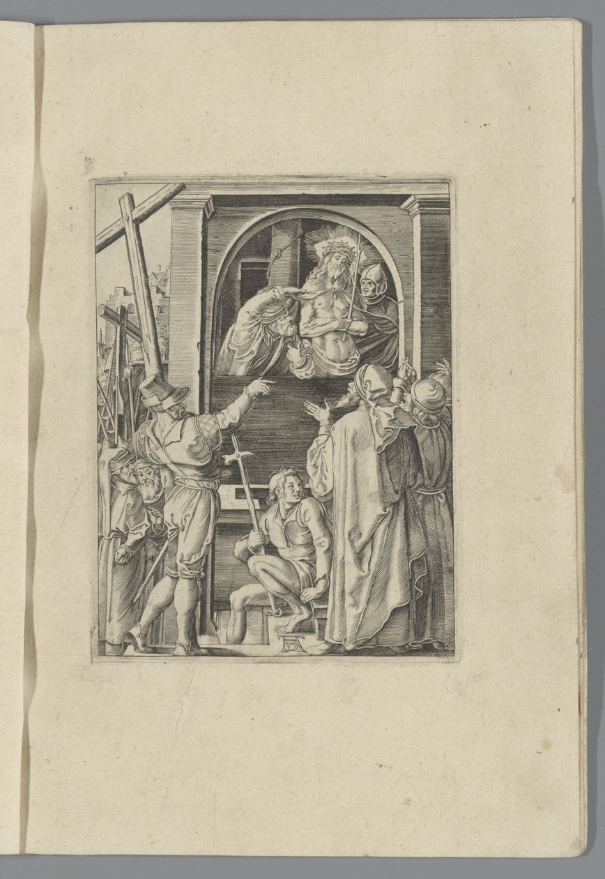 Christus the people of shown (Ecce homo) The Little Pass (serietitel) Passio Christi Ab Alberto Durer Nürnbergfigur (serietitel) av Anonymous