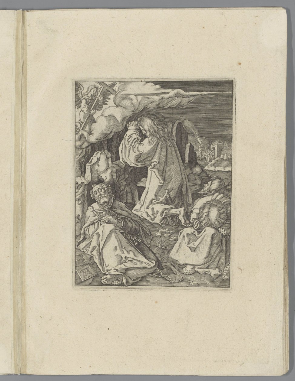 Christus i Getsemane trädgård The Little Pass (serietitel) Passio Christi Ab Alberto Durer Nürnbergfigur (serietitel) av Anonymous