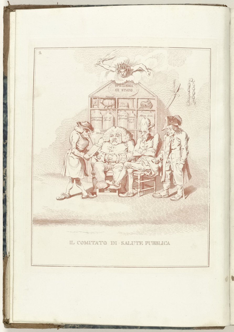 Comité van Algemeen Welzijn, 1795 Folkhälsonämnden (titel på objekt) Hollandia Regenerata (Italiensk kopie) (serietitel) The regeneration of Holland: en spegel för alla regenererade folk (serietitel på objekt) av Anonymous