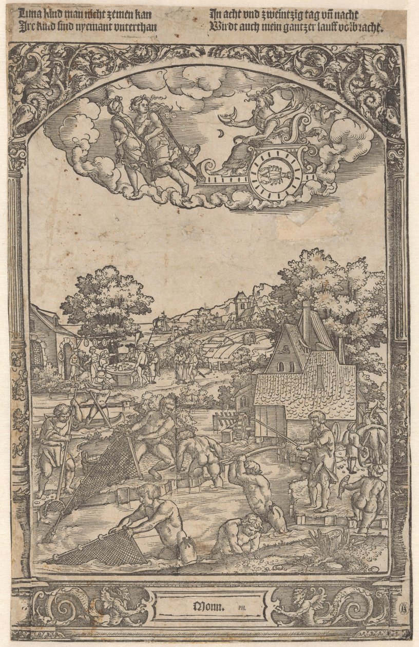 Månen och hennes planetariska barn Monn (titel på objekt) De sju planeterna (serietitel) av Anonymous